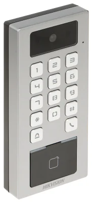 Terminal de control acces cu card Mifare/DESFire HIKVISION DS-K1T502DBWX-C, Wi-Fi