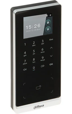 Terminal de control acces cu recunoaștere facială DAHUA ASI2201H-W, Black