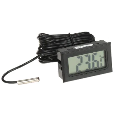 Termometru cu afișaj AKSOTRONIK PT-LCD/3M, pentru măsurarea temperaturii exterioare