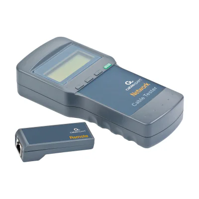 TESTER CABLU RETEA GEMBIRD pt. cablu UTP, STP, coaxial si de telefon: circuit deschis, scurtcircuit, conexiune inversa etc., "NCT-31"