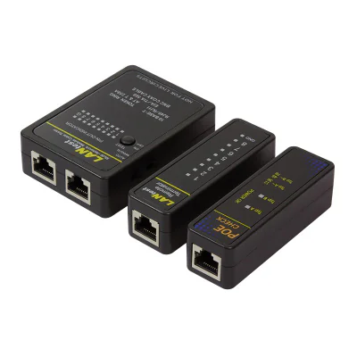 TESTER CABLU RETEA LOGILINK, pt. cablu UTP, FTP, coaxial, conector RJ45, RJ11, RJ12, BNC, with PoE finder, "WZ0015P"