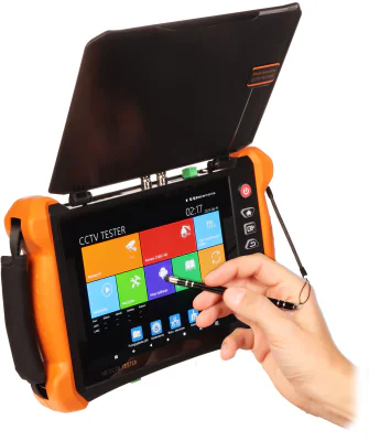 Tester CCTV multifuncțional DELTA TESTER CS-H9F-80C, ecran Retina tactil 8"