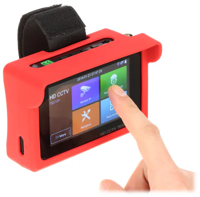 Tester CCTV multifuncțional DELTA TESTER CS-HB-45W, ecran tactil 4"