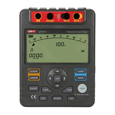 Tester de rezistență de izolație la înaltă tensiune Uni-T UT511