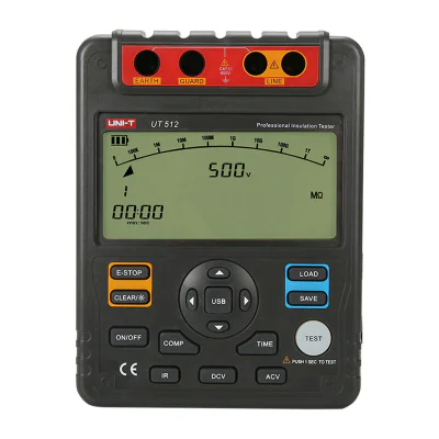 Tester de rezistență de izolație la înaltă tensiune Uni-T UT512