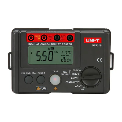 Tester de rezistență de izolație Uni-T UT501B