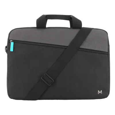 THEONE ESSENTIAL BRIEFCASE/TOPLOADING 14-16IN - BLACK AND G