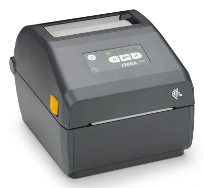 Thermal Transfer Printer (74/300M) ZD421; 203 dpi, USB, USB Host, Modular Connectivity Slot, BTLE5, EU and UK Cords, Swiss Font, EZP