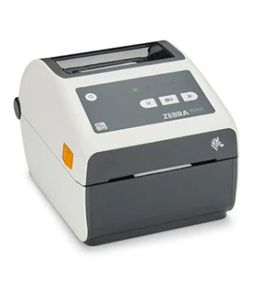 Thermal Transfer Printer (74/300M) ZD421, Healthcare; 203 dpi, USB, USB Host, Ethernet, BTLE5, EU and UK Cords, Swiss Font, EZPL