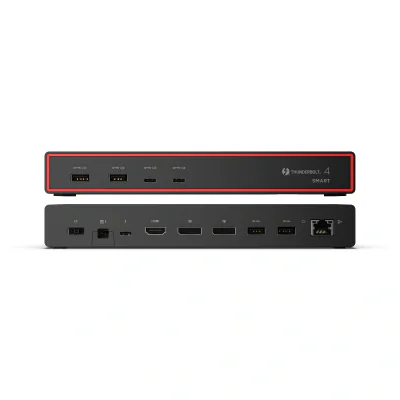 Lenovo ThinkPad Thunderbolt 4 Smart Dock Gen2 7500 Prin cablu Negru