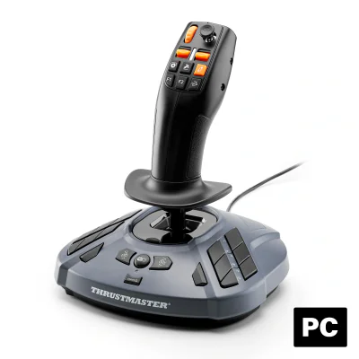 Thrustmaster SimTask FarmStick, Multifunctional Joystick for Farming, Joystick, PC, Analogue / Digital, Wired, USB, USB Type-A