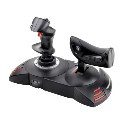 Thrustmaster T.Flight Hotas X, Flight Sim, PC, Wired, USB, Black, Cable