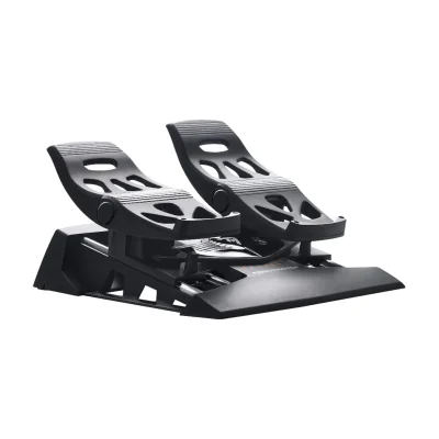 Thrustmaster T.Flight Rudder Pedals, Pedals, PC, PlayStation 4, Xbox, Wired, USB, Black, Aluminium