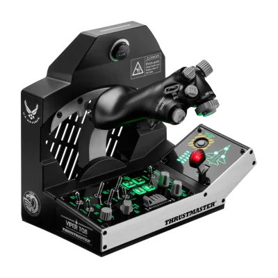 Thrustmaster Viper TQS Mission Pack, Flight Sim, PC, Analogue / Digital, Wired, USB, Black