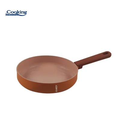 TIGAIE ALUMINIU FORJAT 28x6CM, TERRA ROSSA, COOKING BY HEINNER