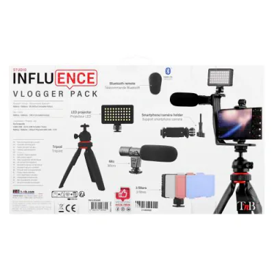 TNB Vlogger Studio Pack INFLUENCE "PKVLOGGER"