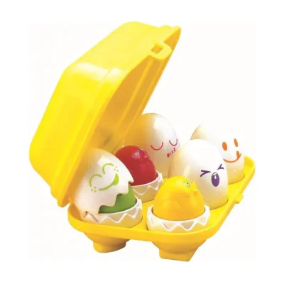 Tomy Toomies hide Squeak Eggs, 0.5 yr(s), Plastic, Multicolour