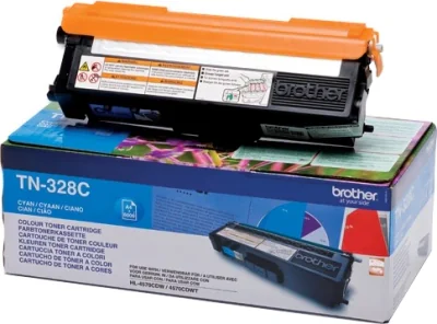 Toner BROTHER TN-328C, cyan, pentru HL-4570CDW, HL-4570CDWT, Da