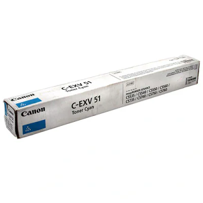 Toner CANON 0482C002, cyan, pentru Canon IR Advance C 5500 Series - Canon IR Advance C 5535 - Canon IR Advance C 5535 i - Canon IR Advance C 5540 i - Canon IR Advance C 5550 i - Canon IR Advance C 5560 i - Canon IR-C 5500 Series - Canon IR-C 5535 -