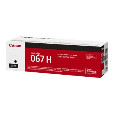 Toner CANON 067H, negru, pentru LBP631Cw, LBP633Cdw, i-SENSYS MF651Cw