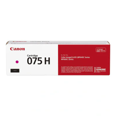 Toner CANON 075 H, magenta, pentru MF665Cdw, MF663Cdw, MF662Cdw / LPB647Cdw