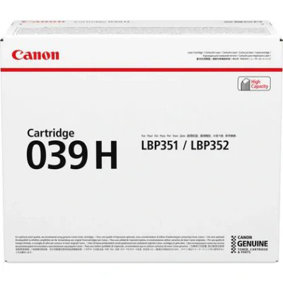 Toner CANON CRG-039 H, negru, pentru i-SENSYS LBP352x - i-SENSYS LBP351x
