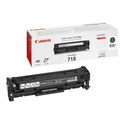 Toner CANON CRG-718 Bk, negru, pentru i-SENSYS MF729Cx