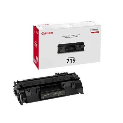 Toner CANON CRG 719 BK, negru, pentru i-SENSYS MF5940dn/MF5980dw/LBP6300dn/LBP6310dn/LBP6650dn/LBP6670dn/LBP6680x