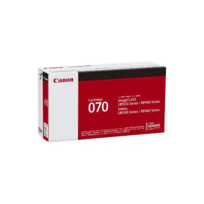 Toner Canon CRG070 black, capacitate 3k pagini, pentru LBP246dw, LBP243dw, MF465dw, MF463dw, MF461dw.