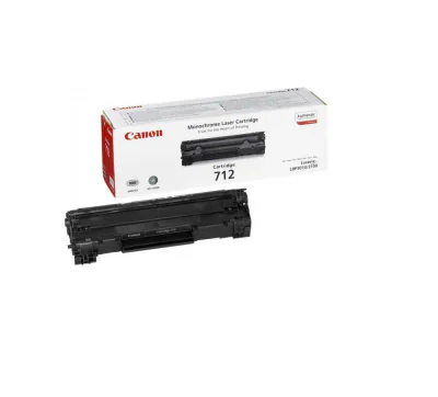 Toner Canon CRG712, black, capacitate 1500 pagini, pentru LBP-3010/LBP3100
