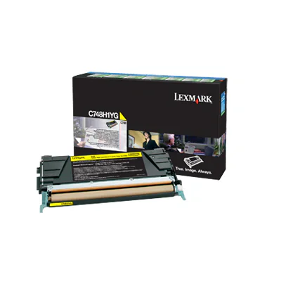 Cartus toner Lexmark Yellow Return Program cap. mare C748H1YG