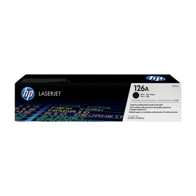 Toner HP 126A negru, original, 1200 pagini, LaserJet Pro CP1025