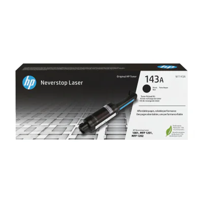 Toner HP 143A Original Neverstop Reload Kit, negru, 2500 pagini
