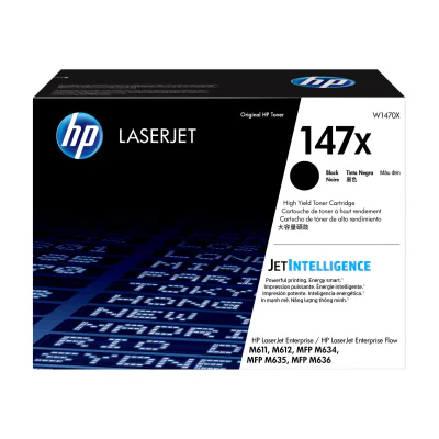 Toner HP 147X High Yield Black Original LaserJet, capacitate mare, 25200 pagini