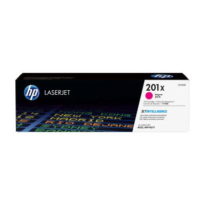 Toner HP 201X High Yield Magenta, capacitate mare, 2300 pagini, compatibil LaserJet Pro M252, M274