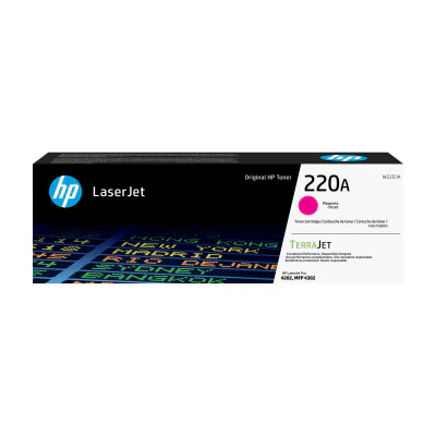 Toner HP 220A Magenta, 1800 pagini, compatibil LaserJet Pro 4202, 4302