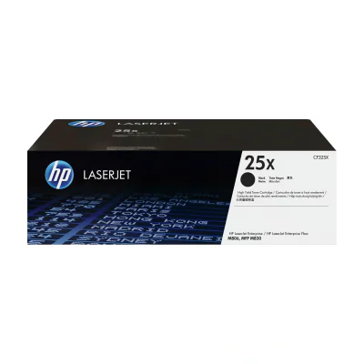 Toner HP 25X, negru, capacitate mare, original, 34.500 pagini