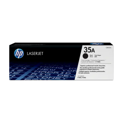 Toner HP 35A original negru, 1500 pagini, compatibil LaserJet P1005, P1006
