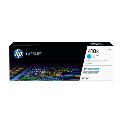 Toner HP 410X Cyan, capacitate mare, 5000 pagini, compatibil LaserJet Pro M377, M452, M477