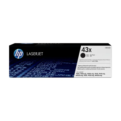 Toner HP 43X, negru, capacitate mare XL, original LaserJet, 30000 pagini