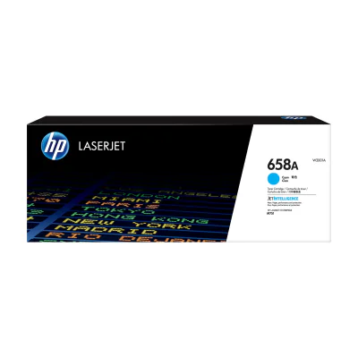 Toner HP 658A Cyan LaserJet, original, 6000 pagini
