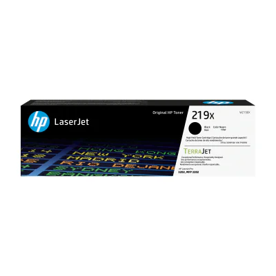 Toner imprimantă HP 219X, negru, capacitate mare, original LaserJet, 3200 pagini