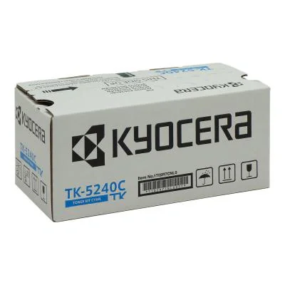Toner KYOCERA TK-5240C, cyan, pentru ECOSYS M5526cdw, ECOSYS M5526cdn
