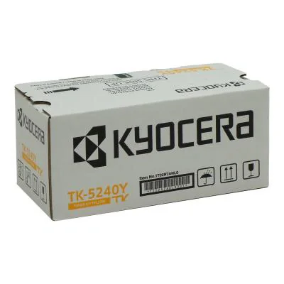 Toner KYOCERA TK-5240Y, galben, pentru ECOSYS M5526cdw, ECOSYS M5526cdn, ECOSYS P5026cdn