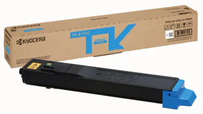 Toner KYOCERA TK-8115C, cyan, pentru ECOSYS M8124cidn, ECOSYS M8124cidn