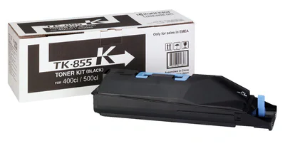Toner KYOCERA TK-855K, negru, pentru TASKalfa 400ci, TASKalfa 500ci, TASKalfa 552ci
