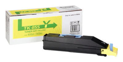 Toner KYOCERA TK-855Y, galben, pentru TASKalfa 400ci, TASKalfa 500ci, TASKalfa 552ci