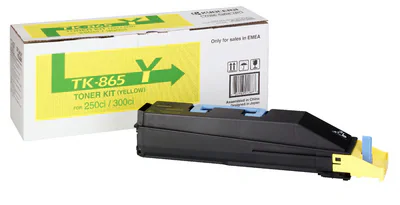 Toner KYOCERA TK-865Y, galben, pentru 250Ci, 300Ci, Nu