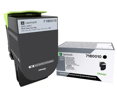 Toner Lexmark 71B0010, black ,return program ,3k, pentru CX317DN,CS317DN