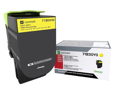 Toner Lexmark 71B0040, galben ,2.3k, pentru CX317DN,CS317DN